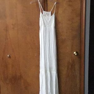 Long white maxi dress